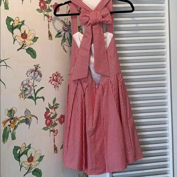 Lauren James Red Gingham Livingston Dress, Medium - Picture 2 of 4